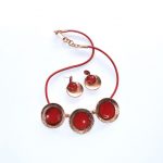 Set collar y aros tres piezas